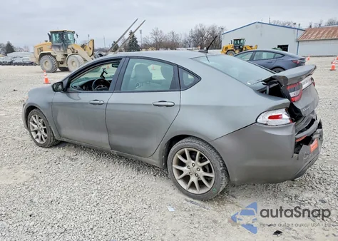 2013 Dodge Dart Sxt from USA, damaged, VIN 1C3CDFBH4DD700730